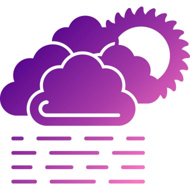 Bulut teknolojisi vektör simgesi. Bulut depolama işareti. bulut teknolojisi sembolü.