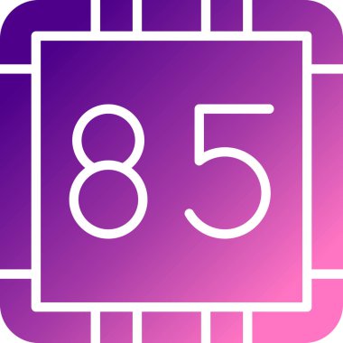 Modern bir simgenin vektör illüstrasyonu