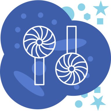 Bulut simgesi vektör illüstrasyonu