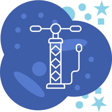 Uydu. Web simgesi basit illüstrasyon