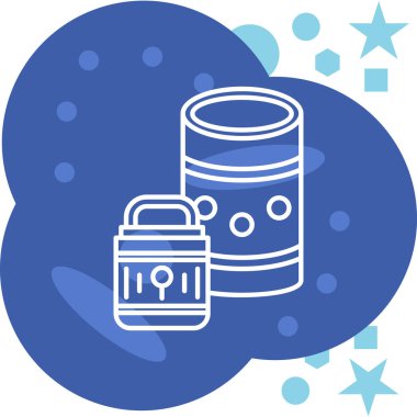 Basit vektör simgesi, namlunun çizimi