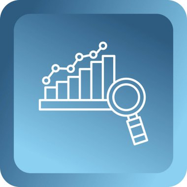 seo modern simgesinin vektör illüstrasyonu