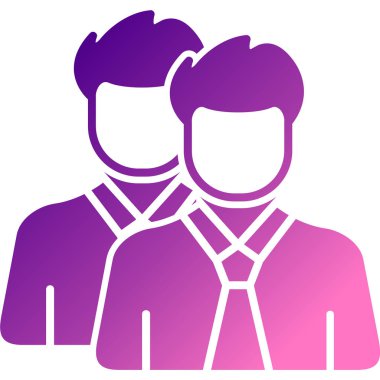 iş simgesi vektör illüstrasyonu