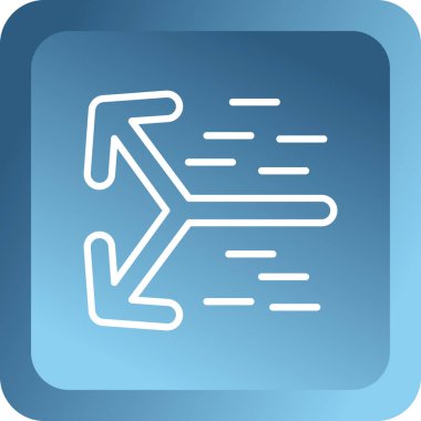 ok simgesi, vektör illüstrasyonu