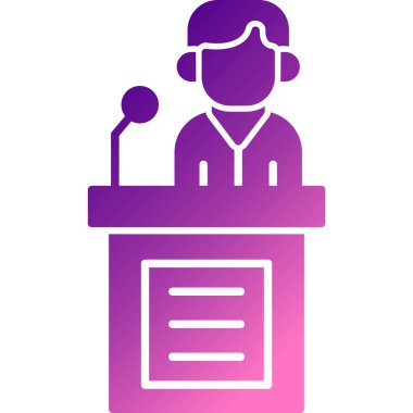 Bir simgenin vektör illüstrasyonu