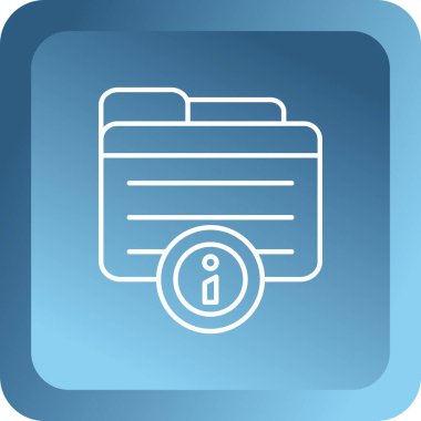 belge web simgesi, vektör