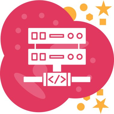 Bulut hesaplama. Web simgesi