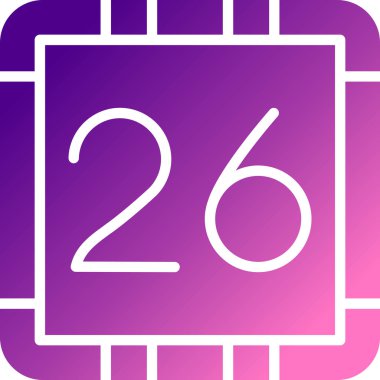 Yedi numara simgesini işaret.