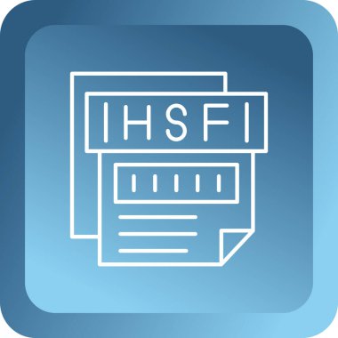 Tek dosya simgesinin vektör illüstrasyonu