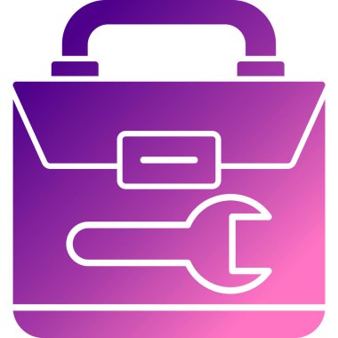 Bir simge torbasının vektör illüstrasyonu