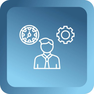 Çarklı dişliler, vektör illüstrasyonu