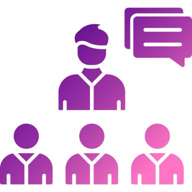 iş simgesi vektör illüstrasyonu