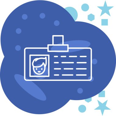 Bulut simgesi vektör illüstrasyonu