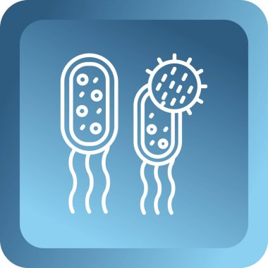bakteri ve bakteri vektör tasarımı