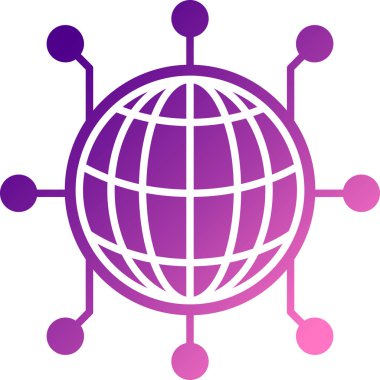 genel ağ simgesi çizimi