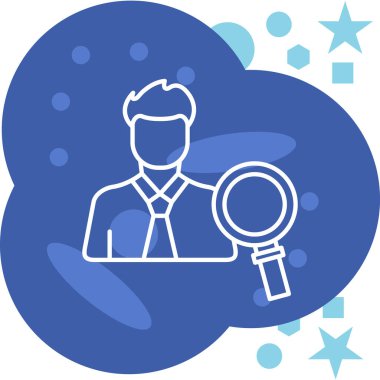 iş simgesi vektör illüstrasyonu