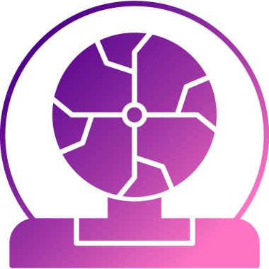 fan simgesi vektör illüstrasyonu