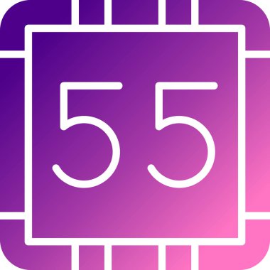 516 numara ikonu. 516 numara ikonu. sayı ve daire tasarım ögesi.