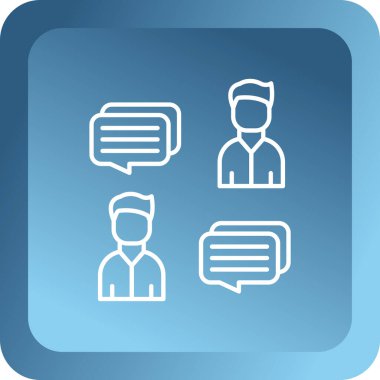 İş ve finans simgesinin vektör illüstrasyonu