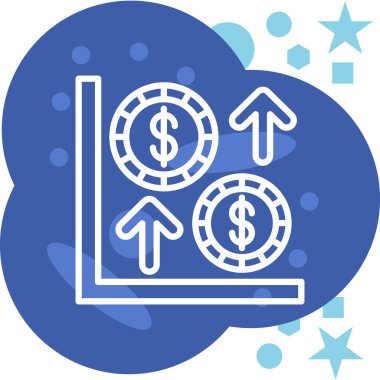 Dolar işareti. Basit simge