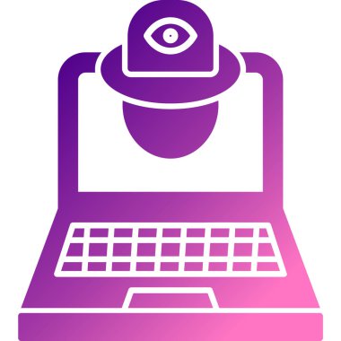 Göz vektör simgesi. Basit resimleme