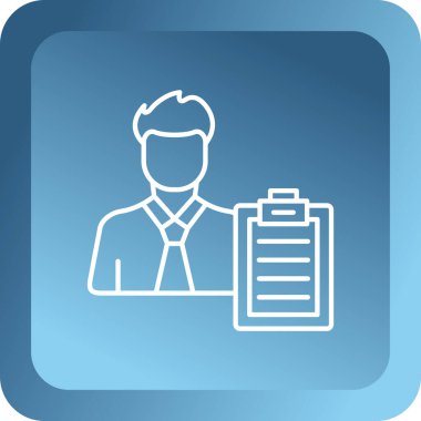 iş vektörü simgesi modern illüstrasyon grafik tasarımı