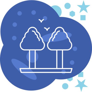 Bulut simgesi vektör illüstrasyonu