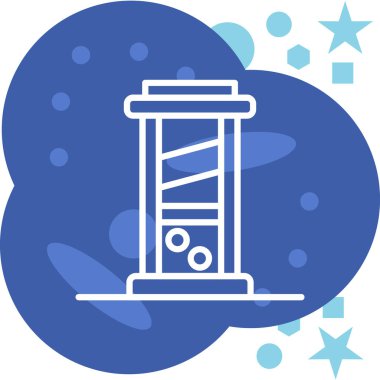 Modern simgenin vektör illüstrasyonu