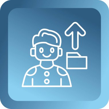 Takvim simgesi olan kişi. vektör illüstrasyonu