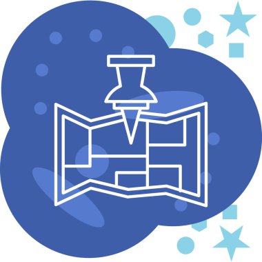 Bir noel simgesinin vektör illüstrasyonu