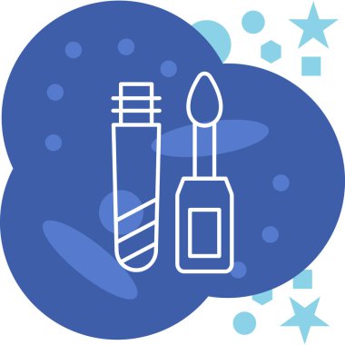 Fırça simgesi vektör illüstrasyonu