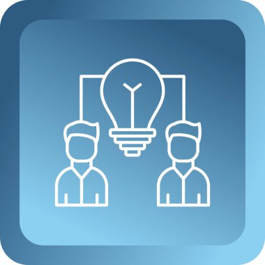 Ampul Simgesi, Vektör illüstrasyonu