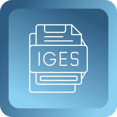 Modern simgenin vektör illüstrasyonu