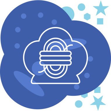 Bulut hesaplama. Web simgesi