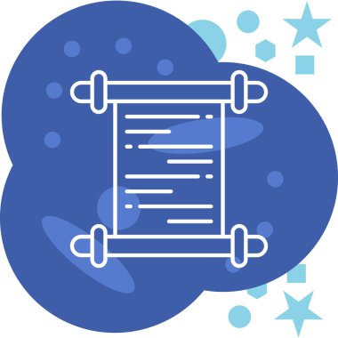 Ana hatlar biçiminde bulut veri depolama simgesi