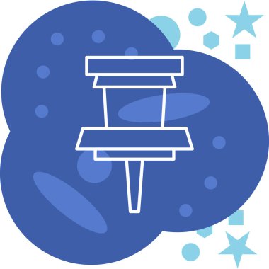 Bir çadırın vektör illüstrasyonu