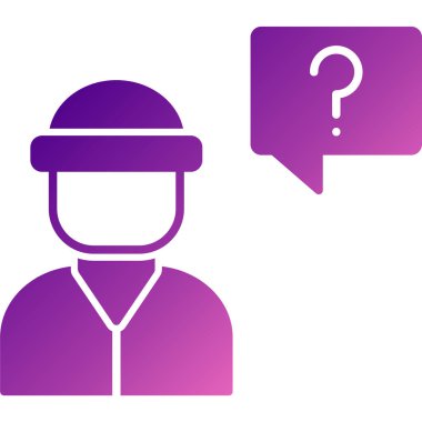 Maskeli bir adamın vektör çizimi