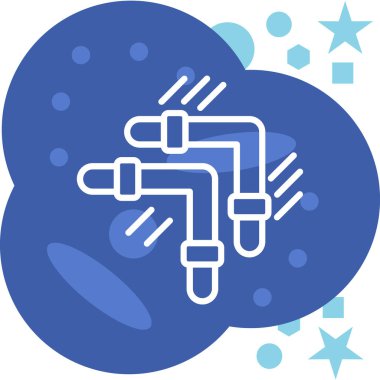 Beyaz arkaplanda çizgi bulutu simgesi izole edildi. Renkli taslak konsepti. Vektör