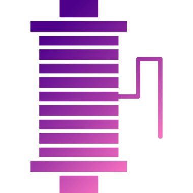 Modern bir simgenin vektör illüstrasyonu