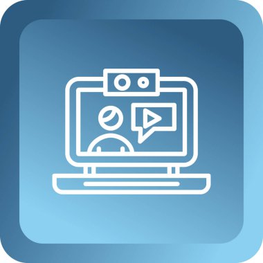 seo modern simgesinin vektör illüstrasyonu