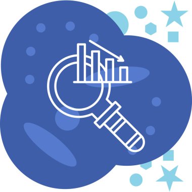 Çizgi Sihirli değnek simgesi beyaz arkaplanda izole edildi. Yıldız şeklinde sihirli aksesuar. Sihirli güç. Renkli taslak konsepti. Vektör.