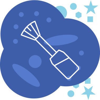 bulut süpürgesi simgesi, vektör illüstrasyonu