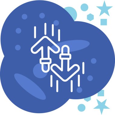 Bulut. Web simgesi basit illüstrasyon