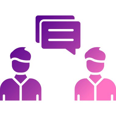 sohbet kabarcıkları vektör illüstrasyon