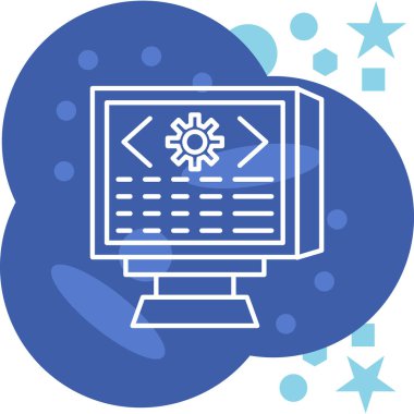 Bulut hesaplama. Web simgesi