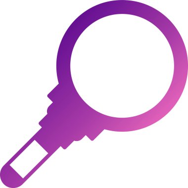 Arama simgesi vektör illüstrasyonu