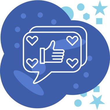 Moda Biçimli Ayrı Arkaplanda Simge Gibi