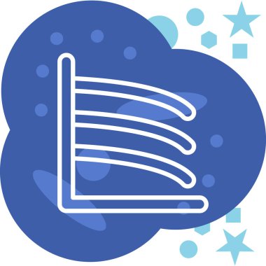 Bulutun vektör illüstrasyonu