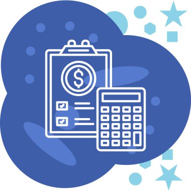 para çantası simgesi, vektör illüstrasyonu