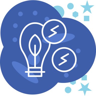 Modern simgenin vektör illüstrasyonu